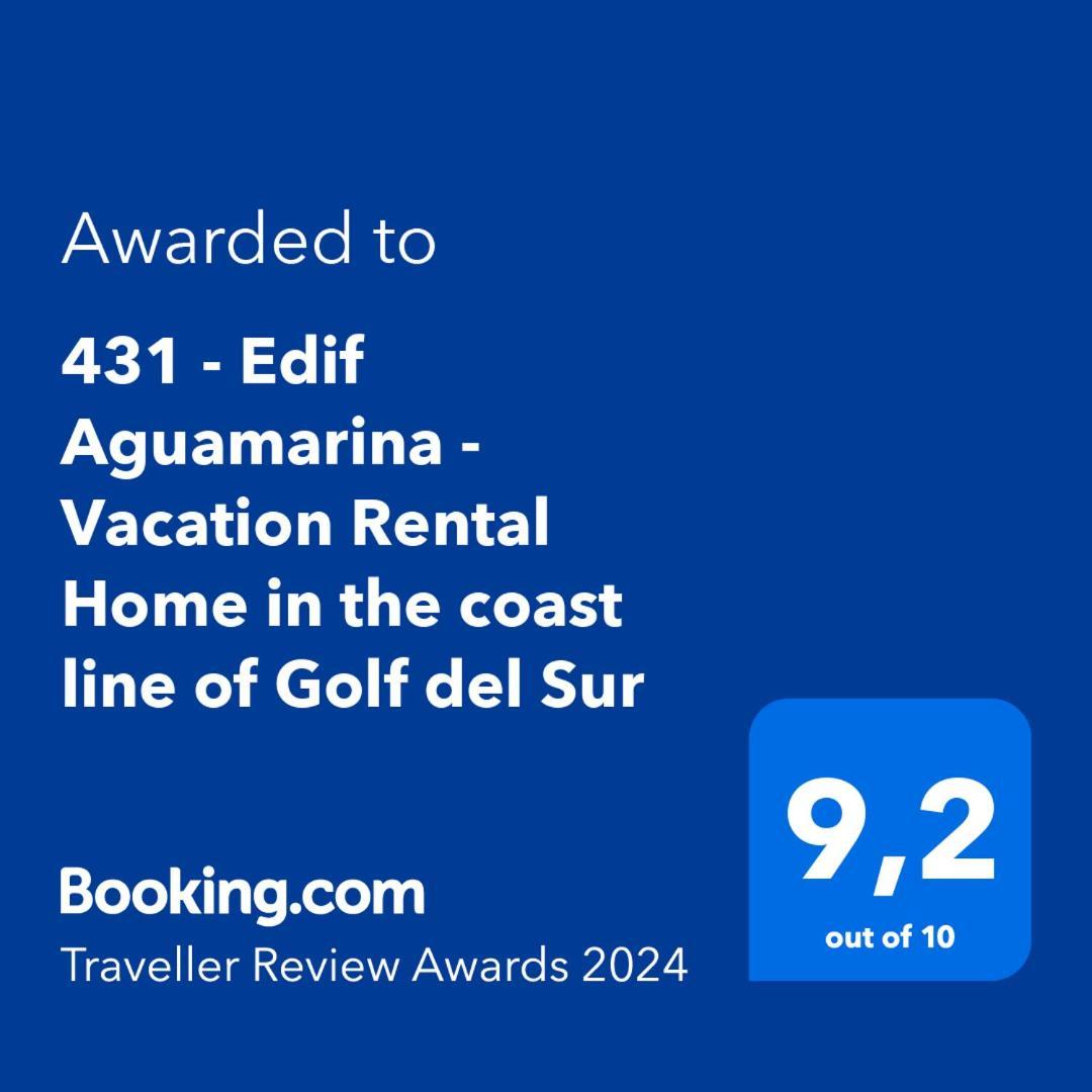 431 - Edif Aguamarina - Vacation Rental Home In The Coast Line Of Golf Del Sur San Miguel de Abona Exterior photo